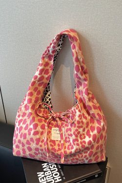 Trendy Leopard Print Tote Bag for Women - Large Capacity Shoulder Bag for Class and Commuting, 2025 Fashion Must-Have