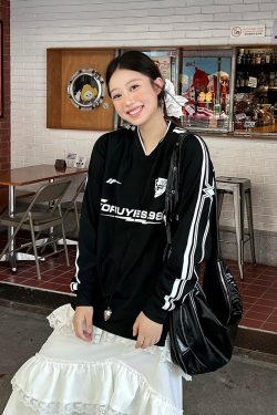 Trendy Loose-Fit Spliced Long Sleeve Sports Top for Couples – Quick-Dry Moisture-Wicking Outdoor Wear for Spring and Autumn