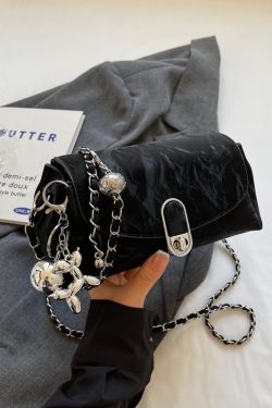 Trendy Minimalist Women's Crossbody Bag - 2025 Korean Style Small Square Handbag, Versatile Niche Design for Fashion Lovers