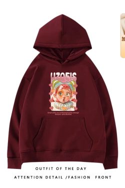 Trendy Plus-Size Hooded Sweatshirt for Women, Autumn Winter 2025 American Style Loose Jacket, Casual Lazy Hong Kong Fashion