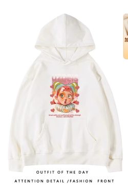 Trendy Plus-Size Hooded Sweatshirt for Women, Autumn Winter 2025 American Style Loose Jacket, Casual Lazy Hong Kong Fashion