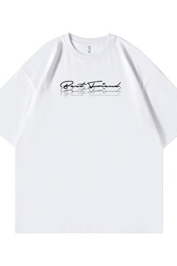 Trendy Plus Size Loose Fit Half-Sleeve T-Shirt for Men, Simple Spring Style with Letter Design, Casual Streetwear Fashion