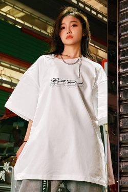 Trendy Plus Size Loose Fit Half-Sleeve T-Shirt for Men, Simple Spring Style with Letter Design, Casual Streetwear Fashion