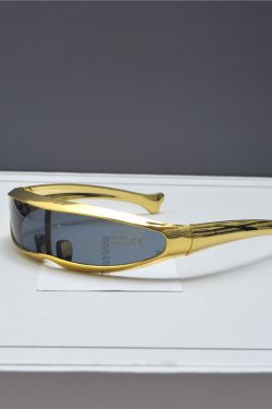 Trendy Punk Retro Laser Sunglasses for Women - Millennial Street Style Cycling and Photography Eyewear