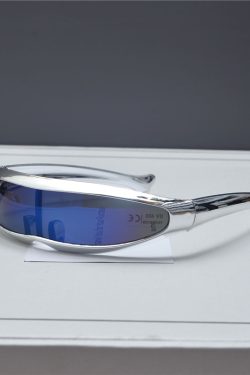 Trendy Punk Retro Laser Sunglasses for Women - Millennial Street Style Cycling and Photography Eyewear