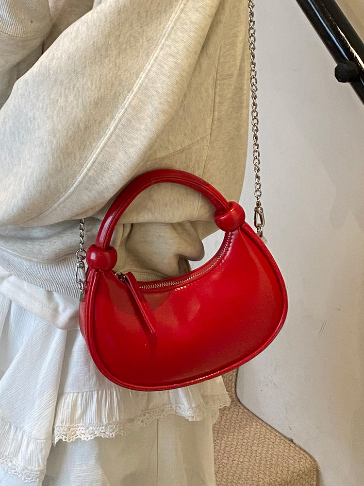 Trendy Red Handbag for Women - Versatile High-End Crossbody & Shoulder Chain Bag - 2025 Fashion Must-Have Trendy Red Handbag for Women - Versatile High-End Crossbody & Shoulder Chain Bag - 2025 Fashion Must-Have