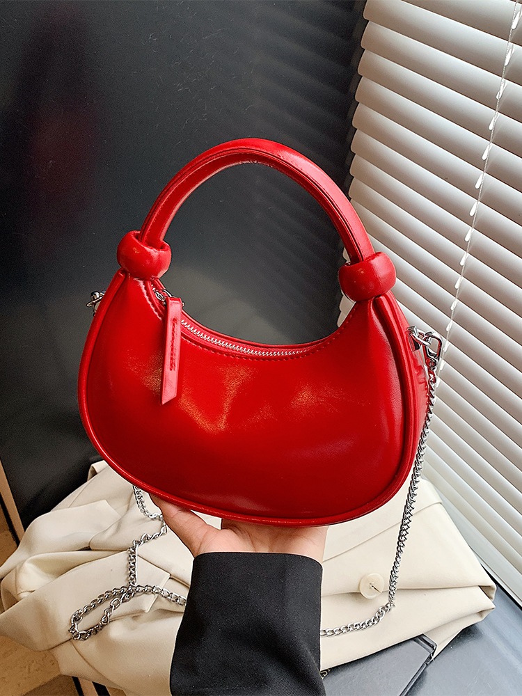 Trendy Red Handbag for Women - Versatile High-End Crossbody & Shoulder Chain Bag - 2025 Fashion Must-Have Trendy Red Handbag for Women - Versatile High-End Crossbody & Shoulder Chain Bag - 2025 Fashion Must-Have