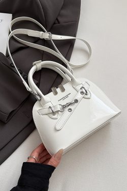 Trendy Red Women's Shoulder Bag - High-End 2025 Commuter Crossbody Shell Bag for Fashion Lovers