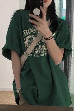 Trendy Retro Pure Cotton Short Sleeve T-Shirt for Men and Women, Plus Size, Loose Fit Hong Kong Style Couple Tee