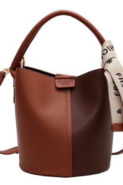 Trendy Retro Women's Handheld Bucket Bag - High-Quality Commuter Crossbody for 2025, Perfect for Y2K and Everyday Style