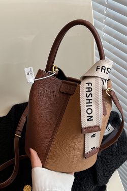 Trendy Retro Women's Handheld Bucket Bag - High-Quality Commuter Crossbody for 2025, Perfect for Y2K and Everyday Style