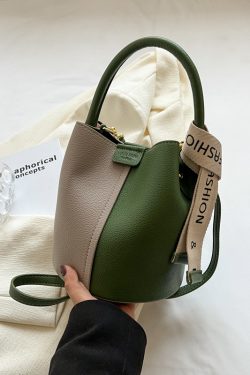 Trendy Retro Women's Handheld Bucket Bag - High-Quality Commuter Crossbody for 2025, Perfect for Y2K and Everyday Style