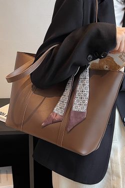 Trendy Retro Women's Tote Bag - Versatile Commuting Shoulder Bag for College Students - Spring Summer 2025 Fashion