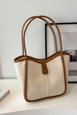 Trendy Retro Women's Tote Bag 2025 - Large Capacity Commuter Bag for Stylish Everyday Use