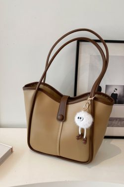 Trendy Retro Women's Tote Bag 2025 - Large Capacity Commuter Bag for Stylish Everyday Use