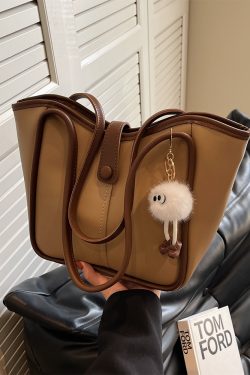 Trendy Retro Women's Tote Bag 2025 - Large Capacity Commuter Bag for Stylish Everyday Use