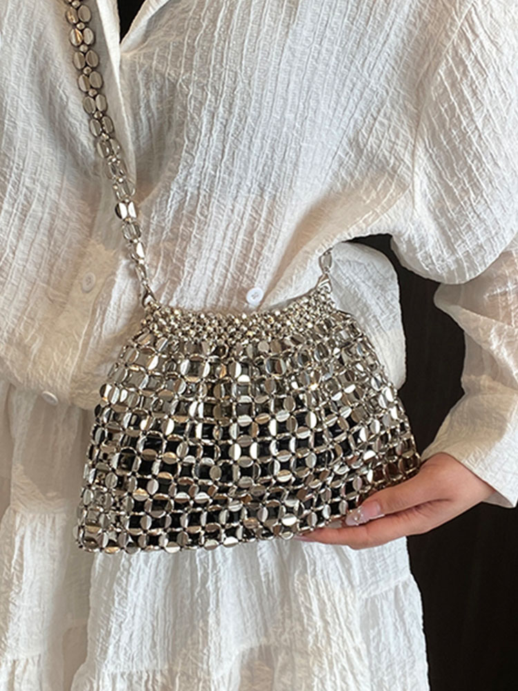 Trendy Rhinestone Drawstring Bucket Bag - Versatile Spring 2025 Shoulder Crossbody Bag with High-End Style Trendy Rhinestone Drawstring Bucket Bag - Versatile Spring 2025 Shoulder Crossbody Bag with High-End Style