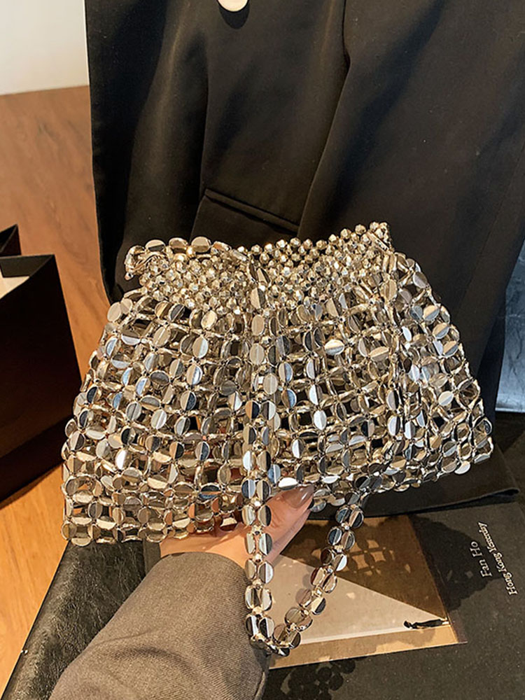 Trendy Rhinestone Drawstring Bucket Bag - Versatile Spring 2025 Shoulder Crossbody Bag with High-End Style Trendy Rhinestone Drawstring Bucket Bag - Versatile Spring 2025 Shoulder Crossbody Bag with High-End Style