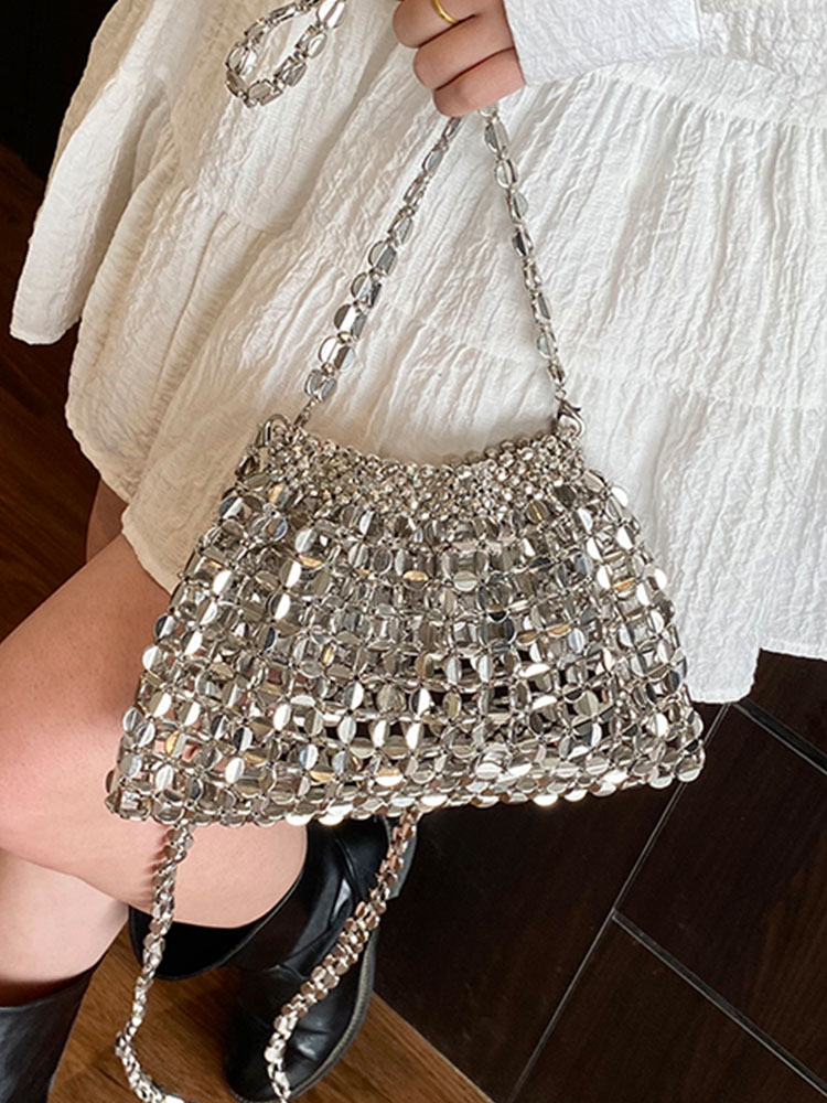 Trendy Rhinestone Drawstring Bucket Bag - Versatile Spring 2025 Shoulder Crossbody Bag with High-End Style Trendy Rhinestone Drawstring Bucket Bag - Versatile Spring 2025 Shoulder Crossbody Bag with High-End Style