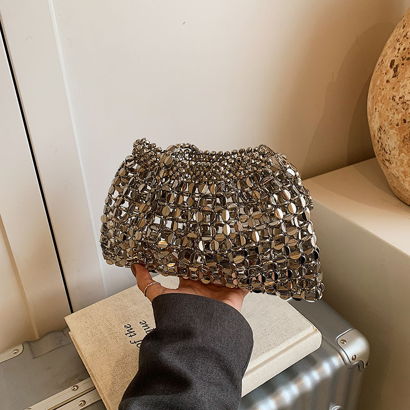 Trendy Rhinestone Drawstring Bucket Bag - Versatile Spring 2025 Shoulder Crossbody Bag with High-End Style Trendy Rhinestone Drawstring Bucket Bag - Versatile Spring 2025 Shoulder Crossbody Bag with High-End Style