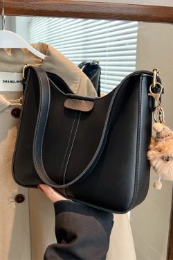 Trendy Spring Summer 2025 Women's Bucket Bag - Versatile High-End Crossbody Shoulder Bag for Everyday Use