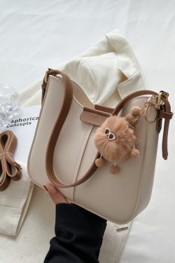 Trendy Spring Summer 2025 Women's Bucket Bag - Versatile High-End Crossbody Shoulder Bag for Everyday Use