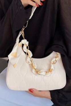 Trendy Spring/Summer 2025 Women's Small Square Crossbody Chain Bag - Versatile Handheld Underarm Fashion Accessory