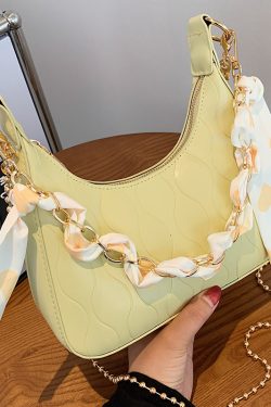 Trendy Spring/Summer 2025 Women's Small Square Crossbody Chain Bag - Versatile Handheld Underarm Fashion Accessory