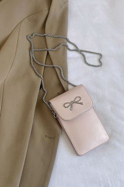 Trendy Summer Crossbody Mini Bag for Women - High-End Touch Screen Silver Phone Bag 2025 Fashion Accessory