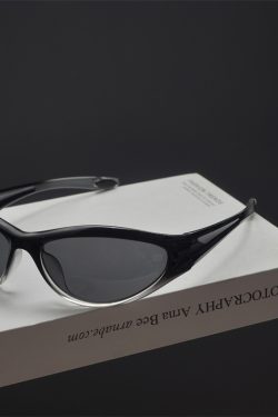 Trendy Summer Millennial Style Street Photography Sunglasses for Small Faces - Colorful Slimming Cycling Shades for Men and Women