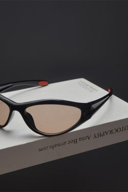 Trendy Summer Millennial Style Street Photography Sunglasses for Small Faces - Colorful Slimming Cycling Shades for Men and Women