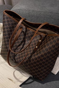 Trendy Textured Tote Bag for Women - High-Capacity Versatile Commuter Bag, 2025 Chic Style