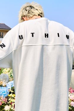 Trendy Unisex Heavyweight Short-Sleeve T-Shirt with Embroidered Letters - Summer 2025 Casual Style