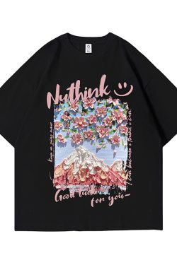 Trendy Unisex Japanese-Style Loose Short-Sleeve T-Shirts for Couples - Summer Fashion, Plus Size, Casual Streetwear