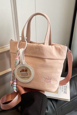 Trendy Women's Casual Bucket Bag 2025 - Versatile Lightweight Handheld Crossbody Bag in Stylish Fabric