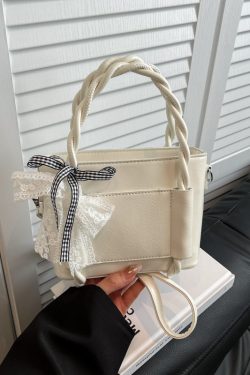 Trendy Women's High-End Tote Bag 2025 - Fashionable Commuting Shoulder Crossbody Bucket Bag for Everyday Style