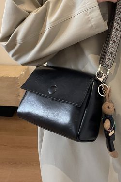 Trendy Women's Retro Small Square Bag 2025 - High-End Spring Shoulder Crossbody Handbag