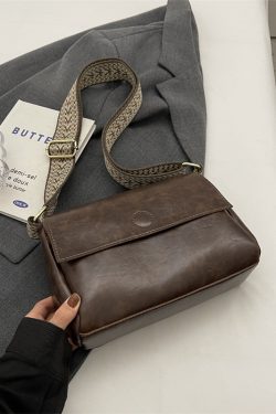 Trendy Women's Retro Small Square Bag 2025 - High-End Spring Shoulder Crossbody Handbag