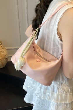 Trendy Women's Shoulder Crossbody Bags - Casual Versatile Underarm Fabric Bags for Everyday Commuting 2025