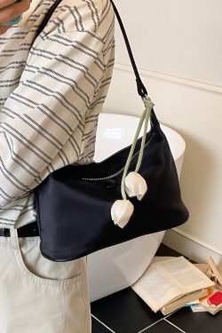 Trendy Women's Shoulder Crossbody Bags - Casual Versatile Underarm Fabric Bags for Everyday Commuting 2025