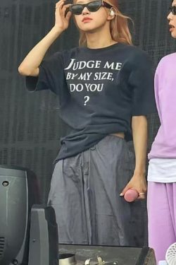 Trendy Women's Washed Short Sleeve T-Shirt - Loose American Street Hip-Hop Style for Summer, Ideal for Casual 90s and Y2K Fashion