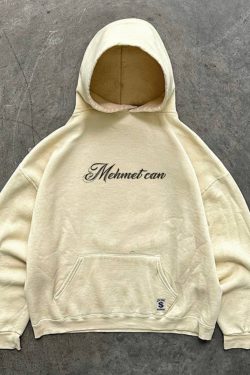 Unisex 400g Heavyweight Cursive English West Coast Hoodie for Charity - Casual Streetwear, Trendy for 90s and Y2K Styles