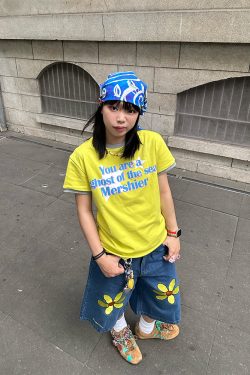 Unisex American-Style Fake Two-Piece Letter Print Round Neck T-Shirt, Loose Casual Versatile Summer Short Sleeve Top