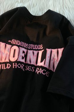 Unisex Plus Size Pure Cotton Short Sleeve T-Shirt in American Street Style - Trendy Harajuku Casual Couple Outfit