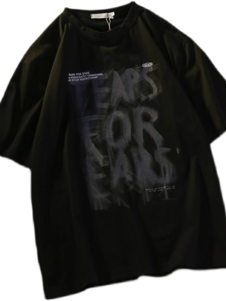 Unisex Vintage Pure Cotton Short Sleeve T-Shirt, Plus Size, Loose Fit, Versatile High Street Trendy Couple Top Unisex Vintage Pure Cotton Short Sleeve T-Shirt, Plus Size, Loose Fit, Versatile High Street Trendy Couple Top