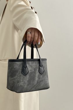 Versatile Color-Block Handheld Small Bag - High-End Fashion Shoulder Crossbody for Women - Chic 2025 Trendy Accessory