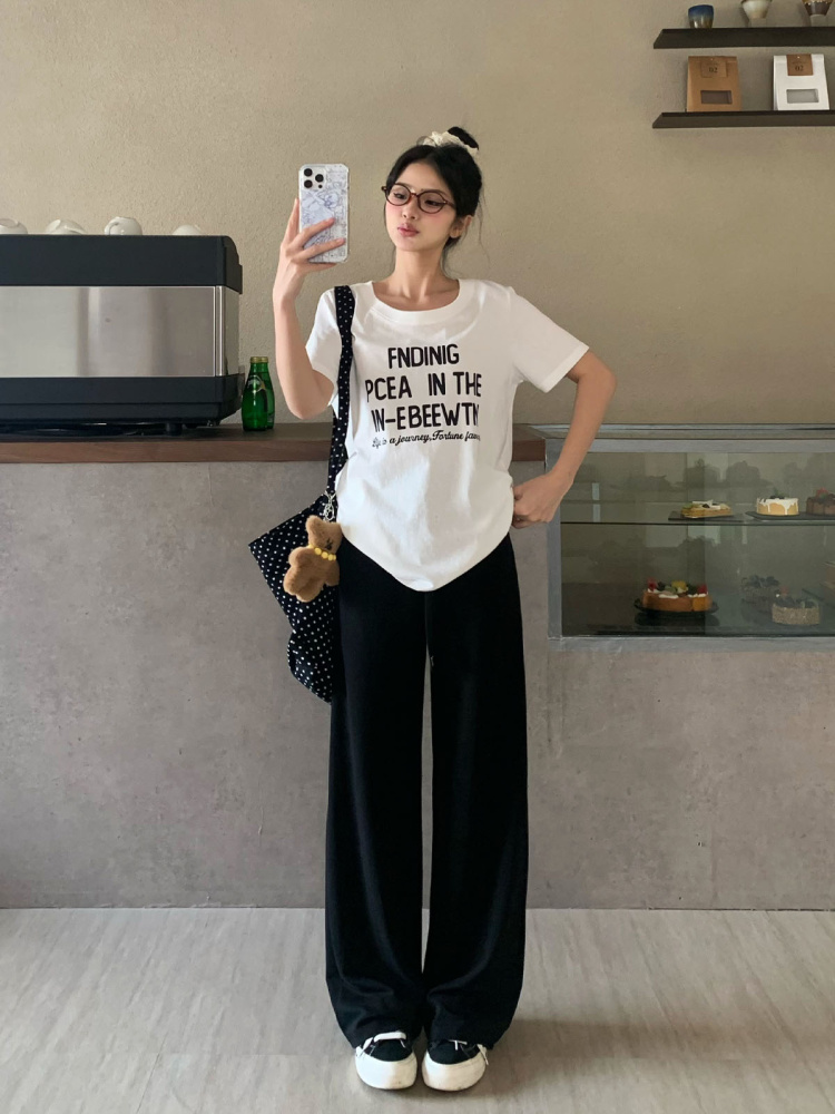 Versatile High Waist Slim Straight Casual Pants for Women - Summer Narrow Long Trousers for Effortless Style Versatile High Waist Slim Straight Casual Pants for Women - Summer Narrow Long Trousers for Effortless Style