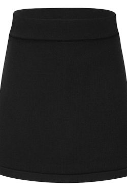 Versatile Knitted Bodycon Short Skirt with Anti-Exposure Safety Pants – European and American Style Women's Fashion
