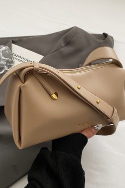 Versatile Korean Minimalist High-End Shoulder Bag for Women - 2025 Spring/Summer Crossbody Commuting Collection