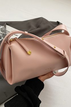 Versatile Korean Minimalist High-End Shoulder Bag for Women - 2025 Spring/Summer Crossbody Commuting Collection